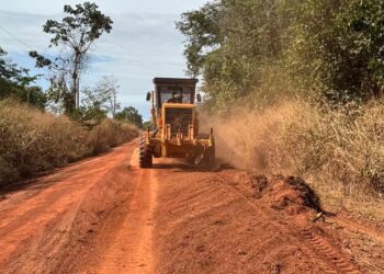 Obras de recuperação da MT-460 avançam entre Rondonópolis e Dom Aquino