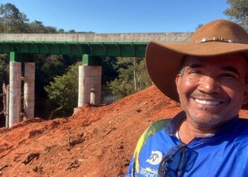 Fábio Barros da Fazenda Oriente financiou pavimentação sustentável na subida do Ponte do Prata
