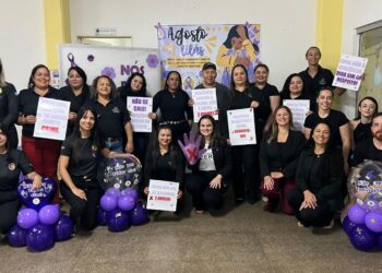 Polícia Civil realiza palestra sobre violência doméstica em Alto Garças durante Operação Shamar