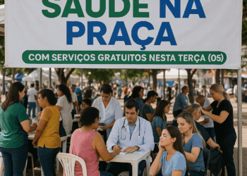 Prefeitura realiza “Saúde na Praça” com serviços gratuitos nesta terça (05)