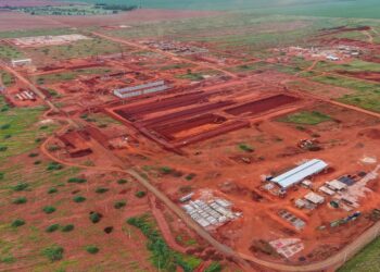 Obras da Inpasa já estão em ritmo acelerado em Rondonópolis