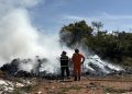 FUMAÇA E DESAFIO CONTRA O TEMPO: incêndio em empresa de reciclagem mobiliza bombeiros no Anel Viário de Rondonópolis